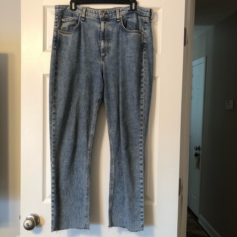 RAG & BONE Nina High-Rise Ankle Cigarette jeans size 33